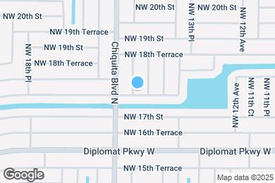 Map image of the property - 1701 NW 15th Pl