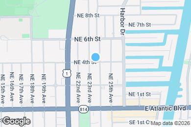 Map image of the property - 2312 NE 4th St