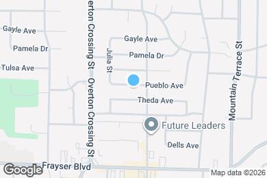 Map image of the property - 2189 Pueblo Ave