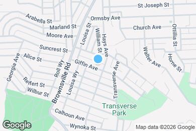 Map image of the property - 218 Giffin Ave