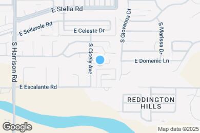 Map image of the property - 9820 E Domenic Ln