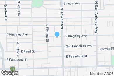 Map image of the property - 582 E Kingsley Ave