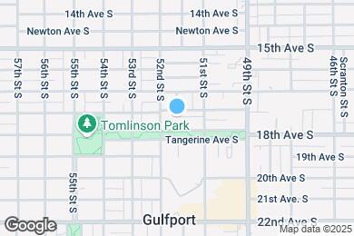 Map image of the property - 5139 Tangerine Ave S