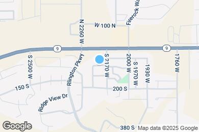 Map image of the property - 2247 W 380 S