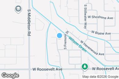 Map image of the property - 58 S Lancaster Dr