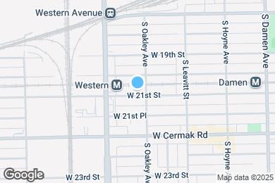 Map image of the property - 2310 W 21st St