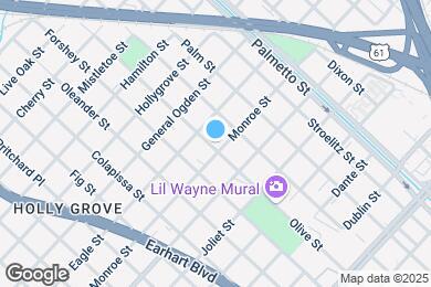 Map image of the property - 8733 Olive St