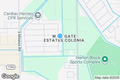 Map image of the property - 1305 Ambrosia Dr