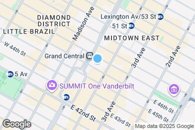 Map image of the property - 233 Park Ave