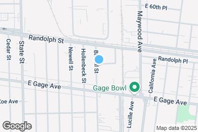 Map image of the property - 6248 Bissell St
