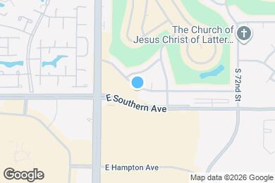 Map image of the property - 6907 E Flossmoor Ave