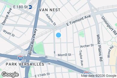 Map image of the property - 1513 Commonwealth Ave