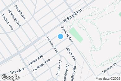 Map image of the property - 10525 Blythe Ave