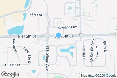 Map image of the property - 731 E 116th St