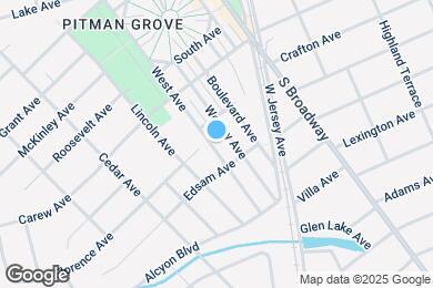 Map image of the property - 429 West Ave
