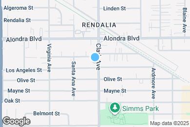 Map image of the property - 16121 Clark Ave