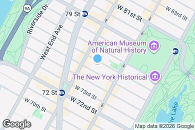 Map image of the property - 154 W 76th St