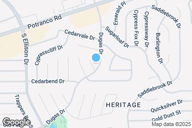 Map image of the property - 9627 Dugas Dr