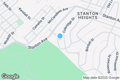 Map image of the property - 937 Woodbine St