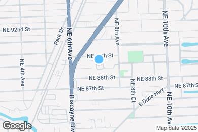 Map image of the property - 742 NE 90th St