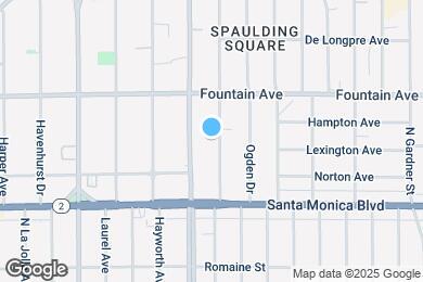 Map image of the property - 1201 N Orange Grove Ave