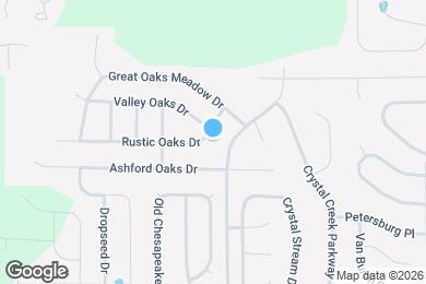 Map image of the property - 310 Rustic Oaks Dr
