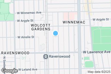 Map image of the property - 4860 N Hermitage Ave