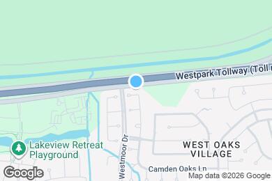 Map image of the property - 18006 Oakmoss Hill Ct
