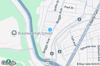 Map image of the property - 726 Boggs Ave