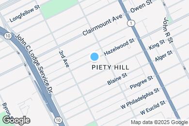 Map image of the property - Hazelwood Apartments