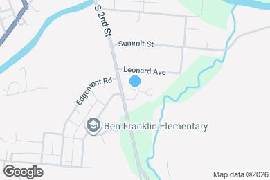 Map image of the property - Newark Townhomes - HUD Housing