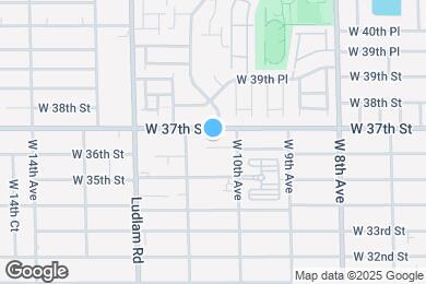 Map image of the property - 1045 W 36th Pl