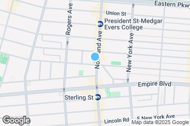 Map image of the property - NOSTRAND AVENUE / 1-Bedroom 1-Bathroom in ...