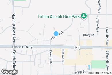 Map image of the property - 206 Hickory Dr