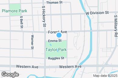 Map image of the property - 353 Emma St