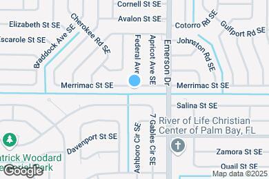 Map image of the property - 782 Merrimac St SE