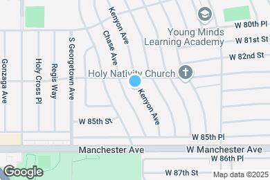 Map image of the property - 8315 Kenyon Ave