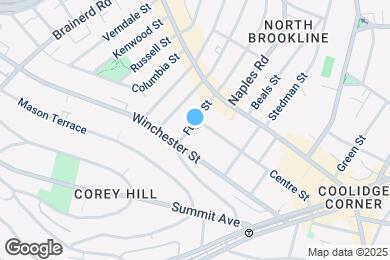 Map image of the property - 23 Fuller St