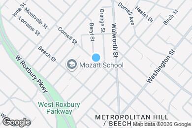 Map image of the property - 316 Cornell St