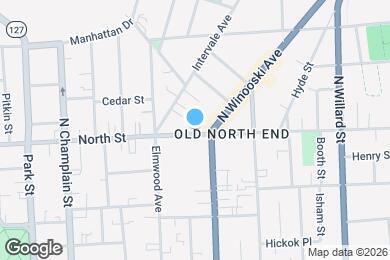 Map image of the property - 244 North St