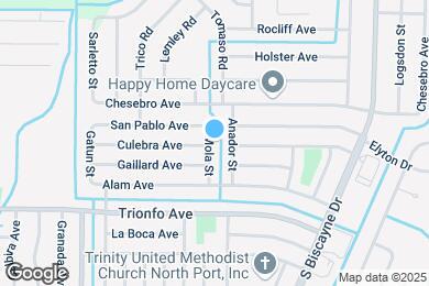 Map image of the property - 3198 Mola St