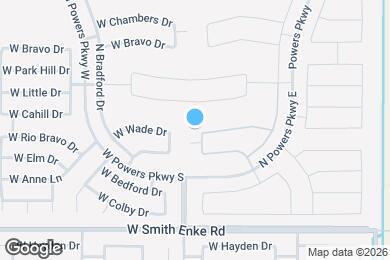Map image of the property - 21668 N Belt Dr
