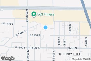 Map image of the property - 150 E 1460 S