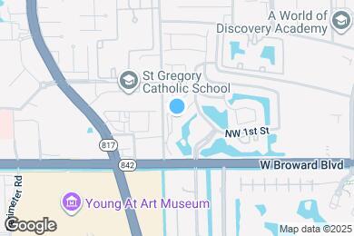 Map image of the property - 7500 NW 1st Ct
