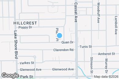 Map image of the property - 1353 Placid Pl
