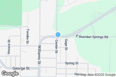 Map image of the property - 1237 Center St