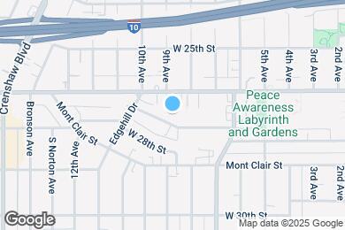 Map image of the property - 3843 W 27th St