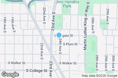 Map image of the property - 1911 24th Ave S