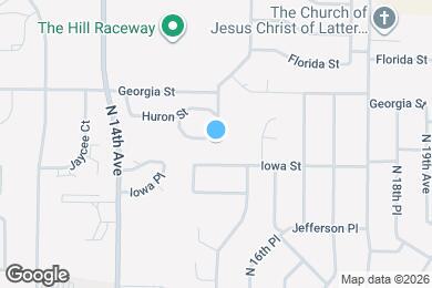 Map image of the property - 1539 Huron Ct