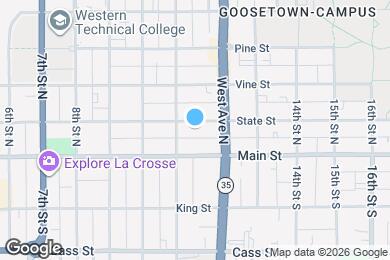Map image of the property - 1118 State St
